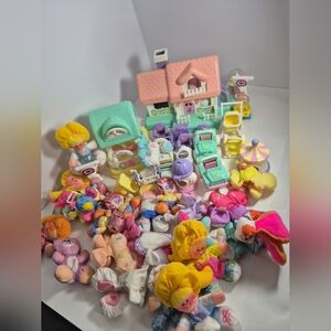 Fisher-Price Smooshees  Figures & Accessories Lot 1980s